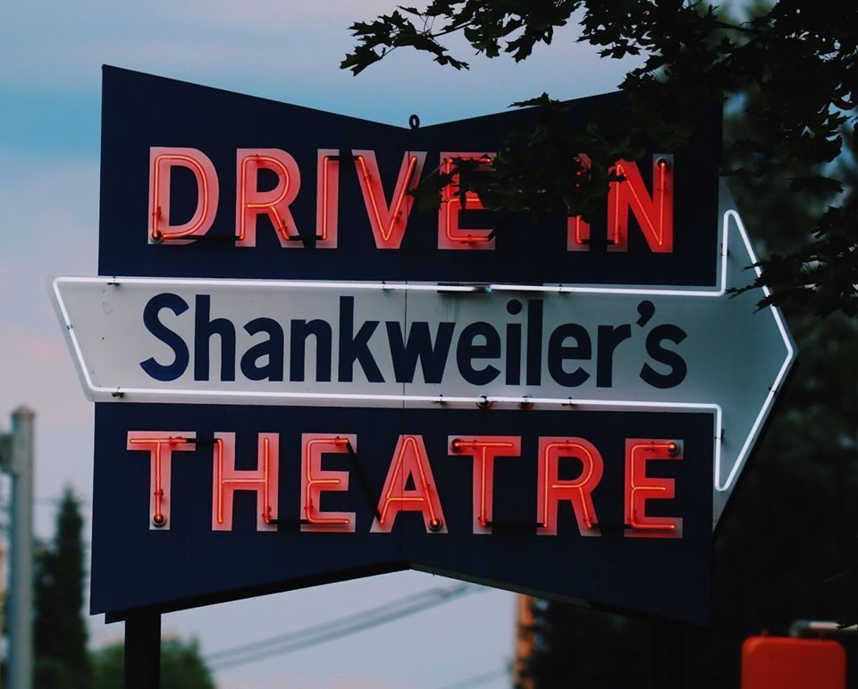 Shankweiler's Drive-in sign